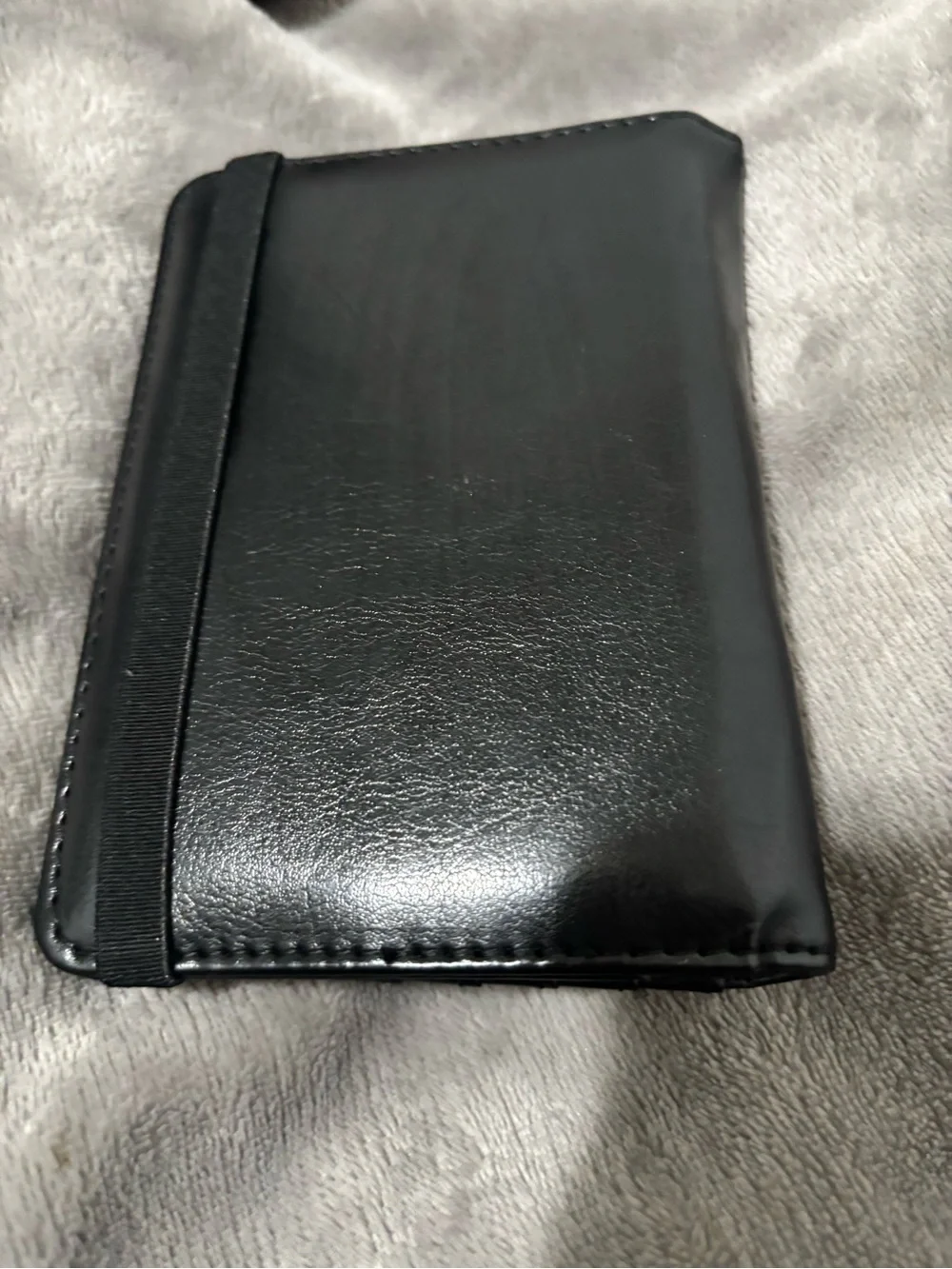 Black Passport Holder Wallet